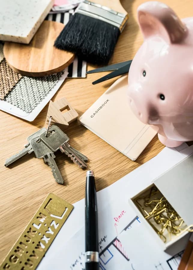 Ícone de contrato de financiamento fechado com segurança