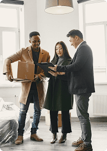 Ícone de contrato de financiamento fechado com segurança